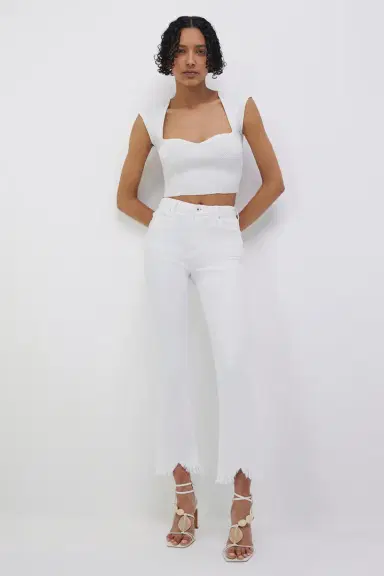 Simkhai River Straight Leg Denim | Thumbnail 2 Simkhai River Straight Leg Denim | Thumbnail 2