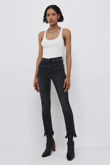 Simkhai River Straight Leg Denim | Thumbnail 2 Simkhai River Straight Leg Denim | Thumbnail 2