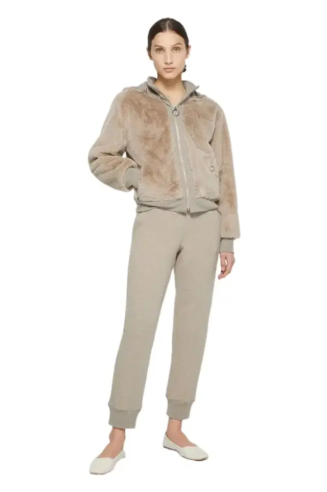 Simkhai Ryleigh Recycled Faux-Fur Jacket