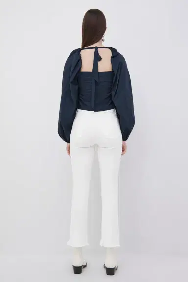 Simkhai Sidney Poplin Bustier Top | Thumbnail 7