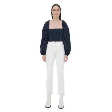Simkhai Sidney Poplin Bustier Top | Thumbnail 1