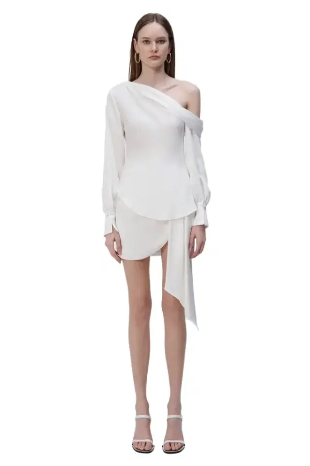 Simkhai Signature Alice Cold Shoulder Top