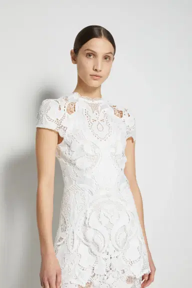 Simkhai Signature Laura Lace Dress | Thumbnail 2