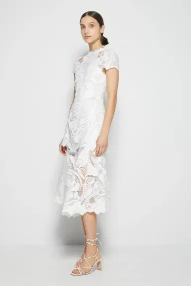 Simkhai Signature Laura Lace Dress | Thumbnail 5