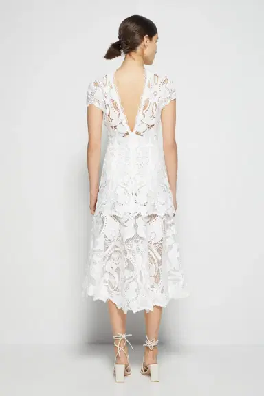 Simkhai Signature Laura Lace Dress | Thumbnail 7