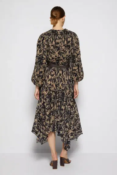 Simkhai Tiff Chiffon Midi Dress | Thumbnail 6