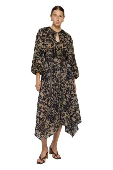 Simkhai Tiff Chiffon Midi Dress | Thumbnail 1