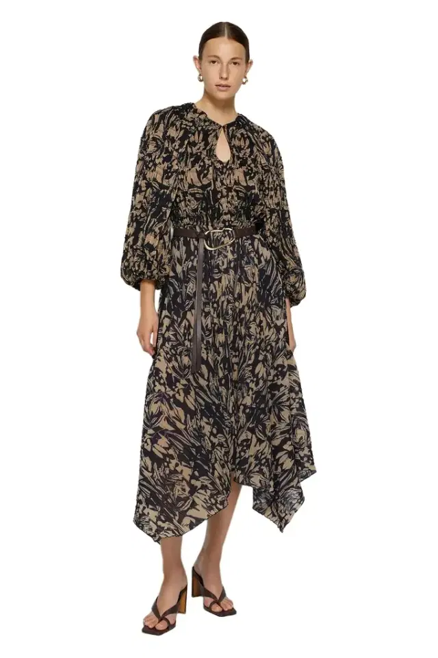 Tiff Chiffon Midi Dress
