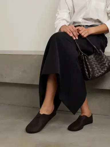 Loro Piana Floaty Nubuck Loafers | Thumbnail 2