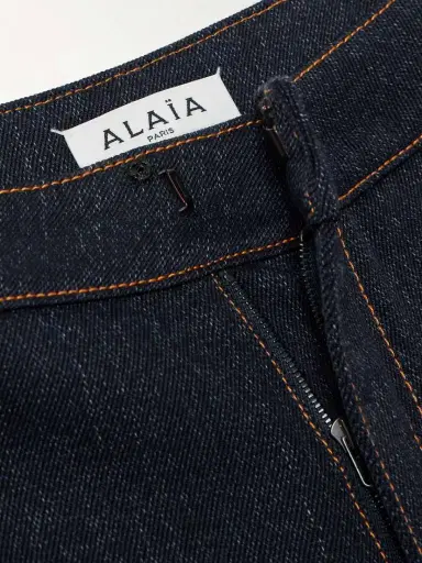 Alaïa Layered Low-rise Wide-leg Jeans | Thumbnail 5 Alaïa Layered Low-rise Wide-leg Jeans | Thumbnail 5