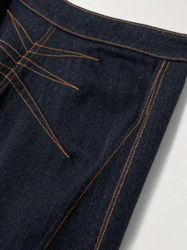 Alaïa Layered Low-rise Wide-leg Jeans | Thumbnail 6 Alaïa Layered Low-rise Wide-leg Jeans | Thumbnail 6