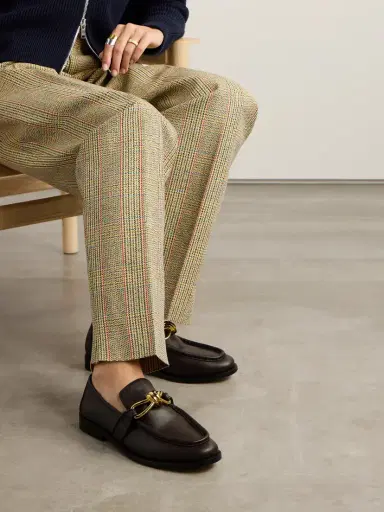 Bottega Veneta Astaire Embellished Leather Loafers | Thumbnail 2 Bottega Veneta Astaire Embellished Leather Loafers | Thumbnail 2