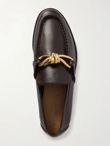 Bottega Veneta Astaire Embellished Leather Loafers | Thumbnail 5 Bottega Veneta Astaire Embellished Leather Loafers | Thumbnail 5