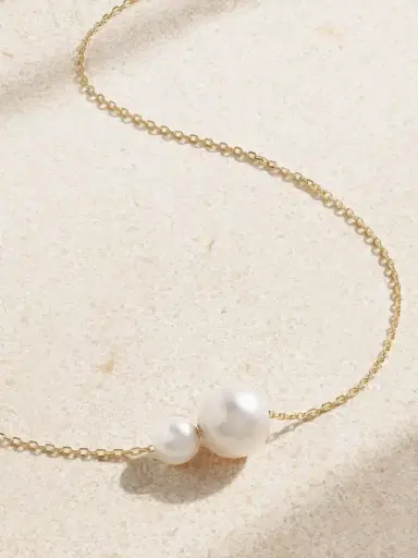 Mizuki 14-karat Gold Pearl Necklace | Thumbnail 1