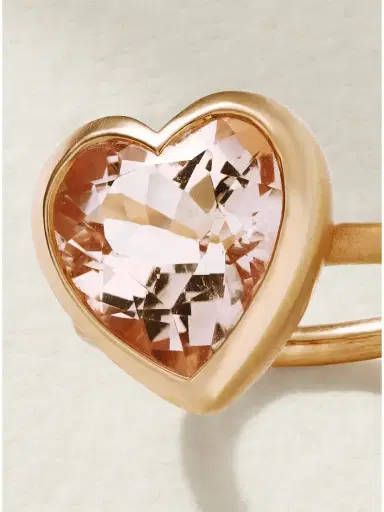 Irene Neuwirth Love 18-karat Rose Gold Morganite Ring | Thumbnail 4 Irene Neuwirth Love 18-karat Rose Gold Morganite Ring | Thumbnail 4