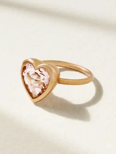 Irene Neuwirth Love 18-karat Rose Gold Morganite Ring | Thumbnail 1 Irene Neuwirth Love 18-karat Rose Gold Morganite Ring | Thumbnail 1