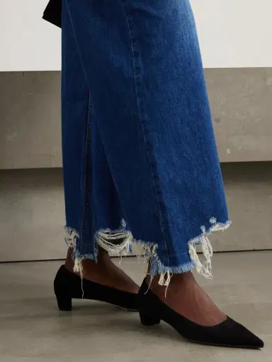 aeyde Judi Suede Pumps | Thumbnail 2