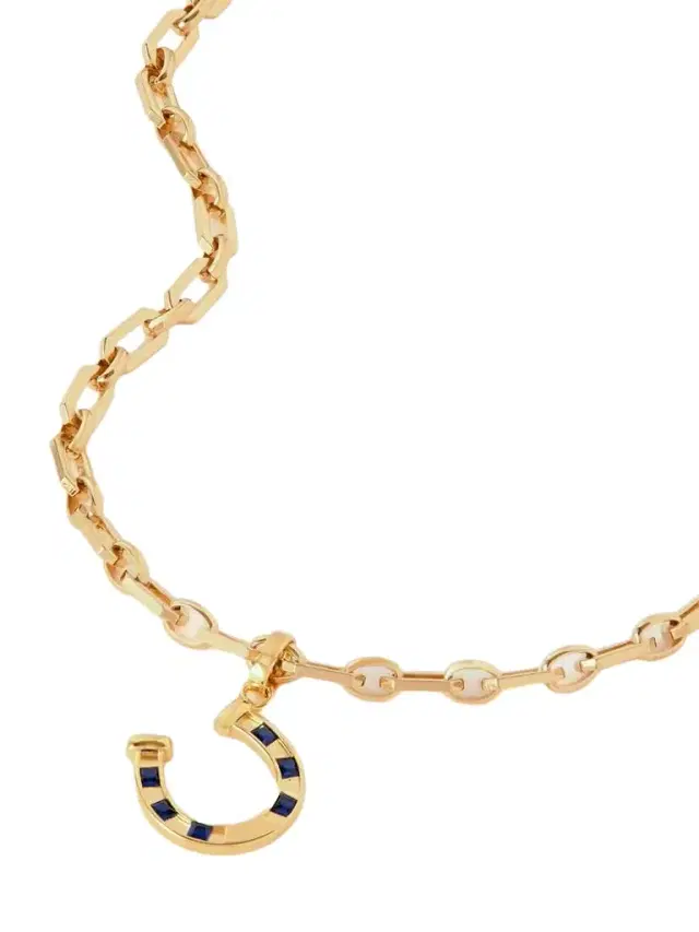 plated Sapphire Necklace