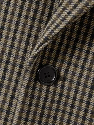 Saint Laurent Double-breasted Checked Wool-blend Blazer | Thumbnail 5