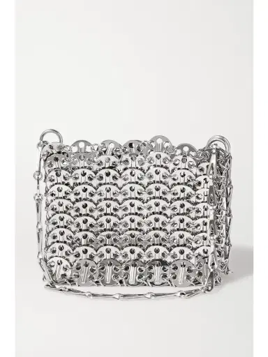 Rabanne Nano 1969 Paillette-embellished Chainmail Shoulder Bag | Thumbnail 1 Rabanne Nano 1969 Paillette-embellished Chainmail Shoulder Bag | Thumbnail 1