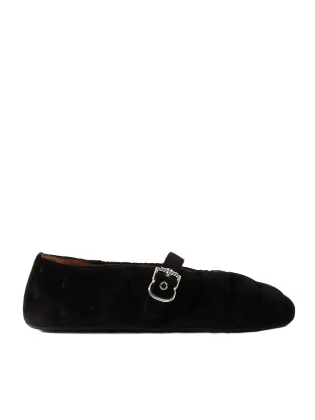 Ballerina Velvet Ballet Flats