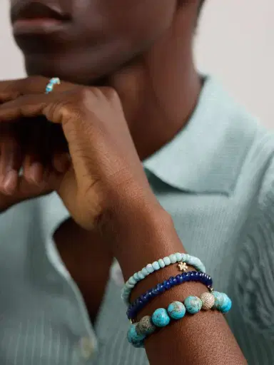 Sydney Evan 14-karat Gold, Turquoise And Diamond Bracelet | Thumbnail 5 Sydney Evan 14-karat Gold, Turquoise And Diamond Bracelet | Thumbnail 5