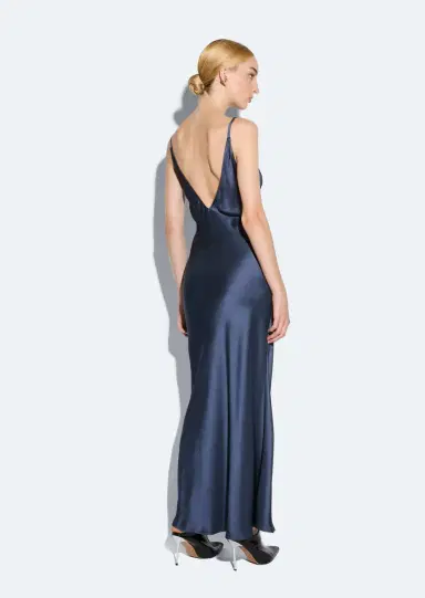 LAPOINTE Satin Slip Dress | Thumbnail 3 LAPOINTE Satin Slip Dress | Thumbnail 3