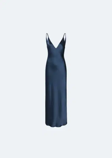 LAPOINTE Satin Slip Dress | Thumbnail 4 LAPOINTE Satin Slip Dress | Thumbnail 4