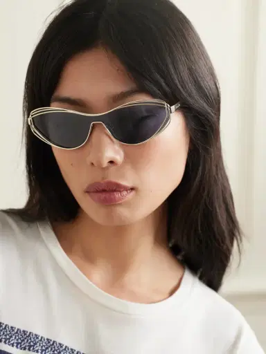 DIOR Eyewear Fildior M1u Cat-eye Gold-tone Sunglasses | Thumbnail 2