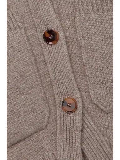 Khaite Scarlet Cashmere-blend Cardigan - x large | Thumbnail 5