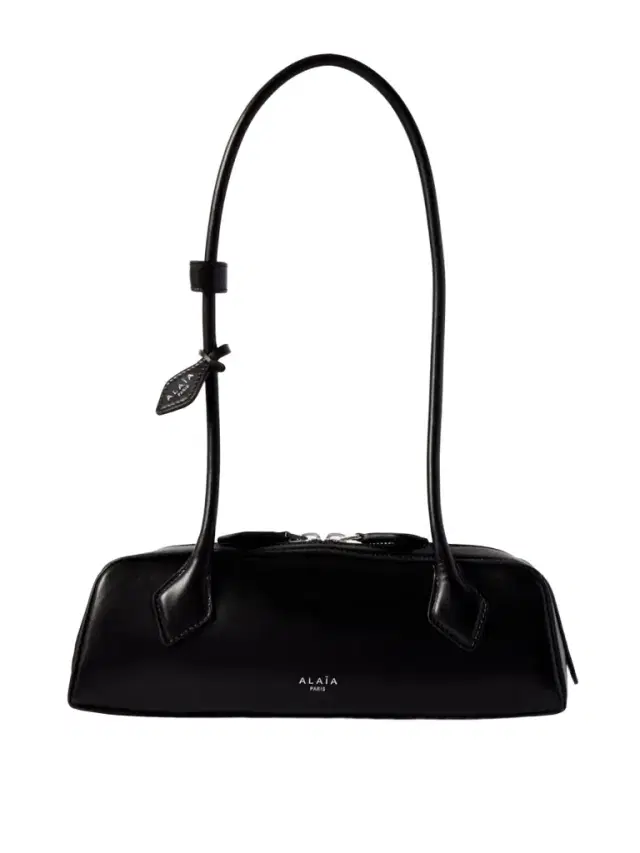 Alaïa Le Teckel Small Leather Shoulder Bag