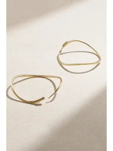 Anita Ko Twisted 18-karat Gold Hoop Earrings | Thumbnail 3 Anita Ko Twisted 18-karat Gold Hoop Earrings | Thumbnail 3