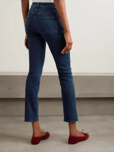 Mother The Dazzler Ankle Mid-rise Slim-leg Jeans | Thumbnail 4