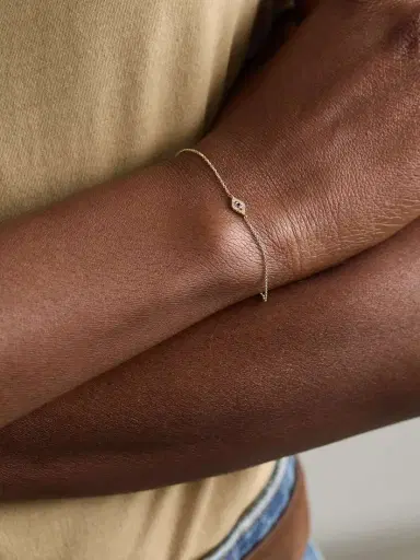 Sydney Evan Small Evil Eye 14-karat Gold, Diamond And Sapphire Bracelet | Thumbnail 2 Sydney Evan Small Evil Eye 14-karat Gold, Diamond And Sapphire Bracelet | Thumbnail 2