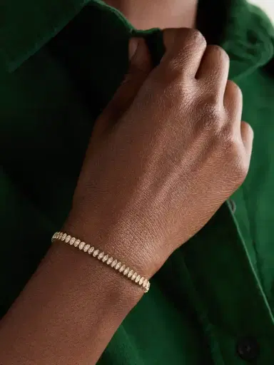 Sydney Evan Evil Eye 14-karat Gold Diamond Bracelet | Thumbnail 2