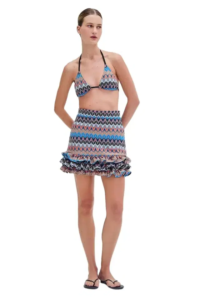 PatBo Crochet String Bikini Top