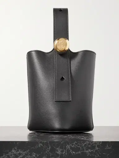 Loewe Pebble Mini Leather Tote | Thumbnail 1 Loewe Pebble Mini Leather Tote | Thumbnail 1