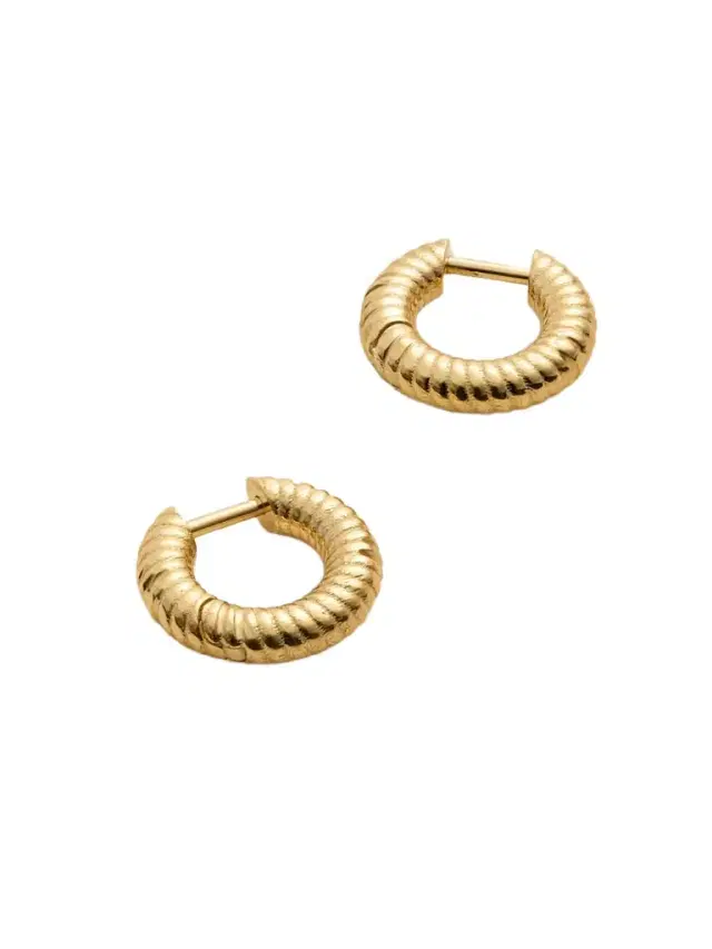 14-karat Gold Hoop Earrings