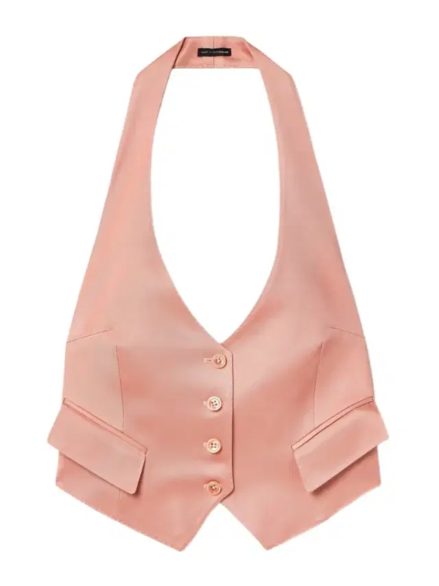 Open-back Silk And Wool-blend Twill Vest