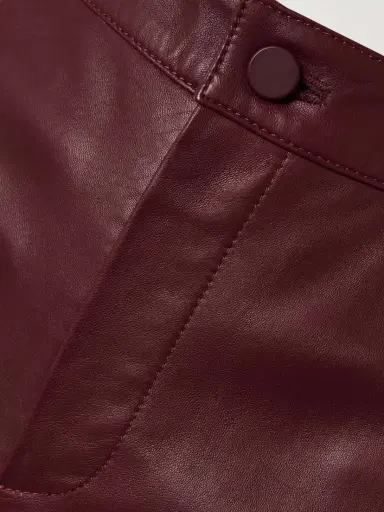 Loulou de Saison Figari Paneled Leather Wide-leg Pants - x large | Thumbnail 4 Loulou de Saison Figari Paneled Leather Wide-leg Pants - x large | Thumbnail 4