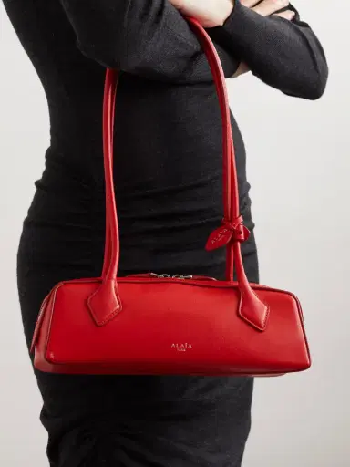 Alaïa Le Teckel Small Leather Shoulder Bag | Thumbnail 2