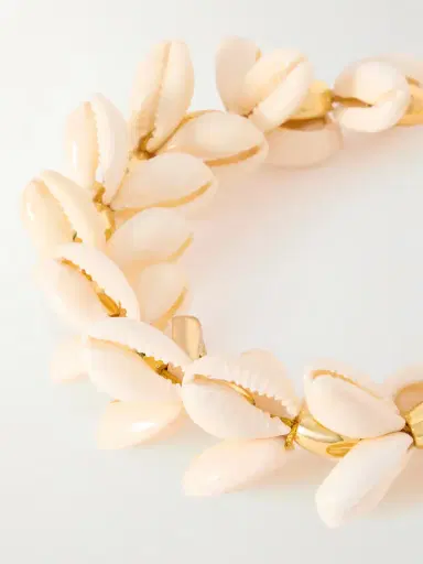 TOHUM Concha Multi Natural Puka Gold-plated Shell Bracelet | Thumbnail 4 TOHUM Concha Multi Natural Puka Gold-plated Shell Bracelet | Thumbnail 4