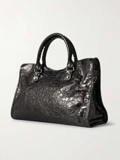Balenciaga Le City Medium Textured-leather Tote | Thumbnail 3