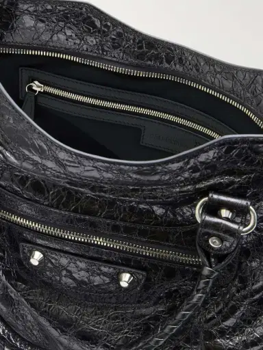 Balenciaga Le City Medium Textured-leather Tote | Thumbnail 5