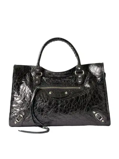 Balenciaga Le City Medium Textured-leather Tote | Thumbnail 1
