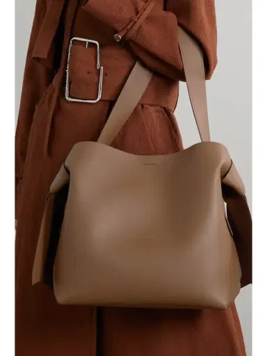Acne Studios Musubi Midi Knotted Leather Shoulder Bag | Thumbnail 2 Acne Studios Musubi Midi Knotted Leather Shoulder Bag | Thumbnail 2