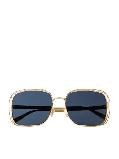 DIOR Eyewear Fildior S1u Oversized Square-frame Gold-tone Sunglasses | Thumbnail 1 DIOR Eyewear Fildior S1u Oversized Square-frame Gold-tone Sunglasses | Thumbnail 1