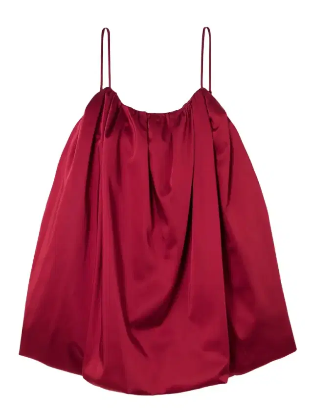 India Satin-twill Mini Dress