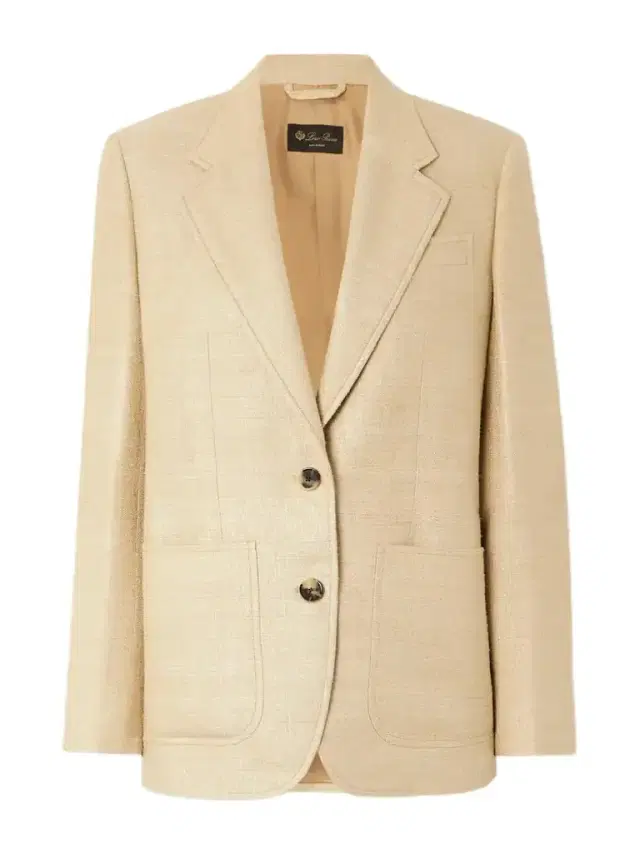 Loro Piana Maria Silk-tweed Blazer