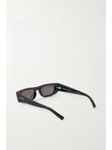 Saint Laurent Eyewear Rectangular-frame Acetate Sunglasses | Thumbnail 3 Saint Laurent Eyewear Rectangular-frame Acetate Sunglasses | Thumbnail 3